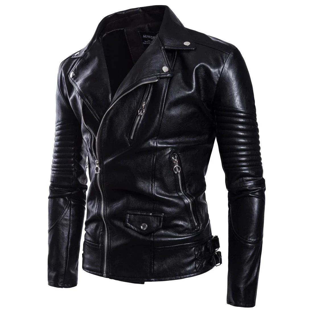 Men's Leather Jacket Stylish Design