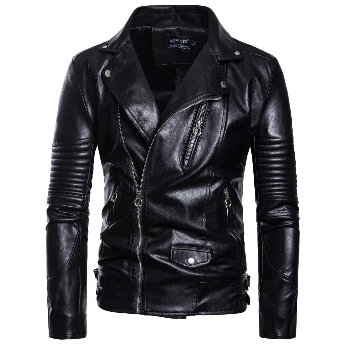 Men's Leather Jacket Stylish Design