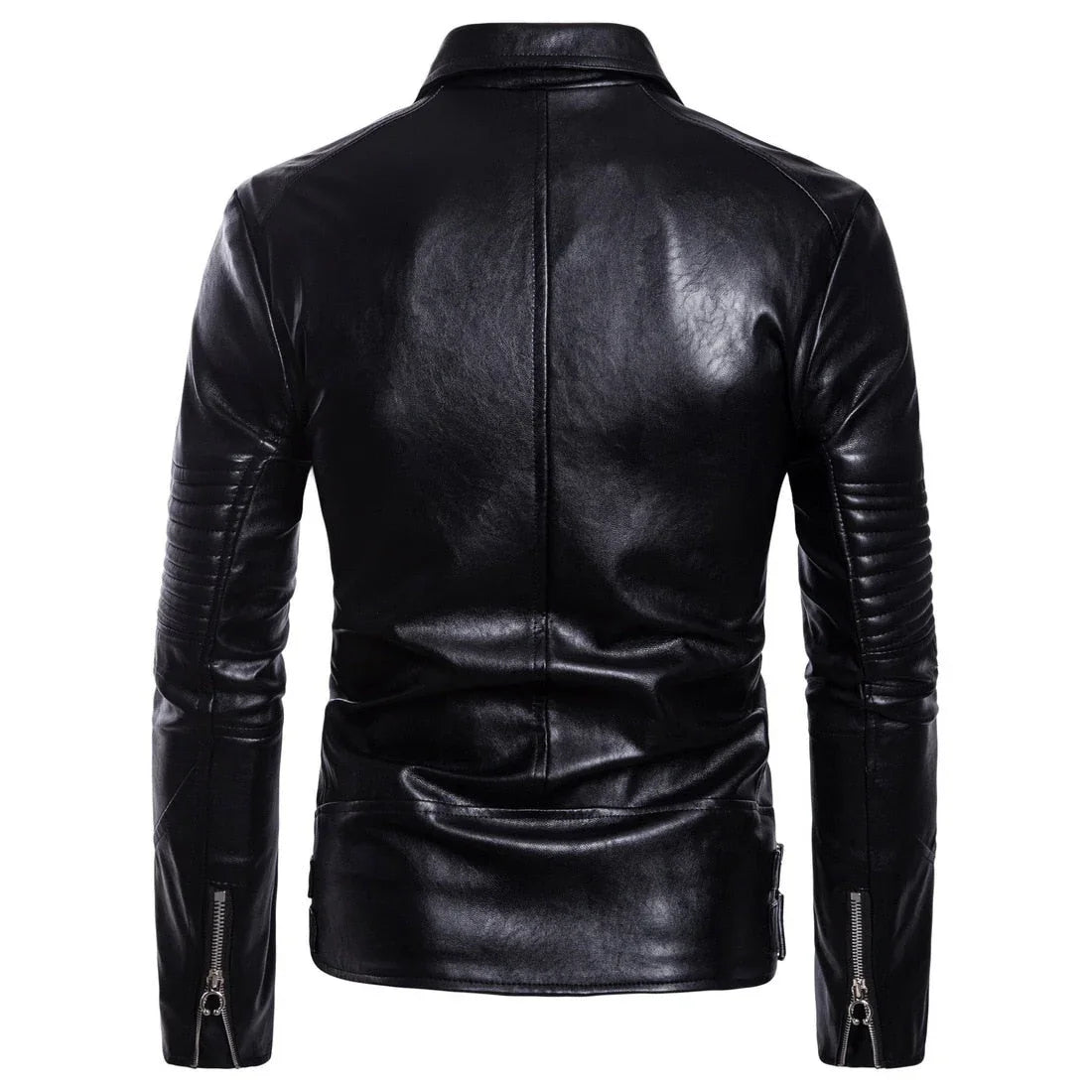 Men's Leather Jacket Stylish Design