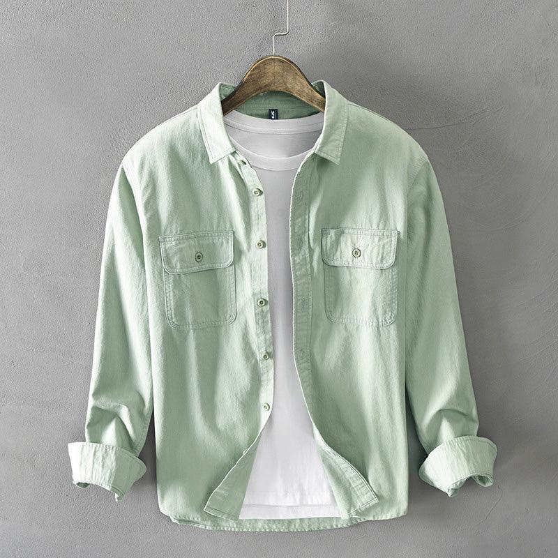 Men's Long Sleeve Casual Shirt Cotton