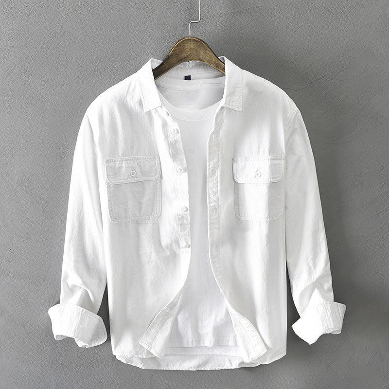 Men's Long Sleeve Casual Shirt Cotton
