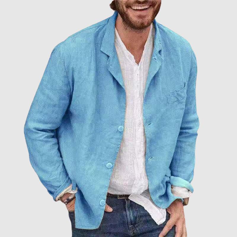 Men's Loose Fit Cotton Jacket