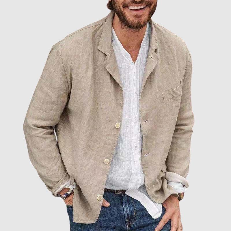 Men's Loose Fit Cotton Jacket