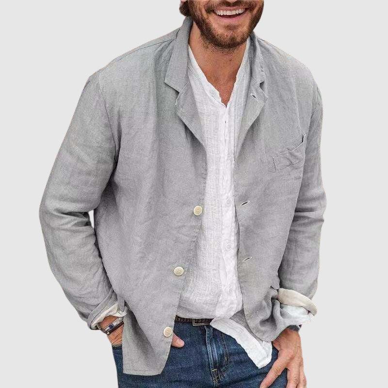 Men's Loose Fit Cotton Jacket