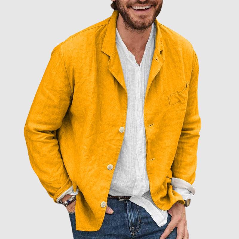 Men's Loose Fit Cotton Jacket