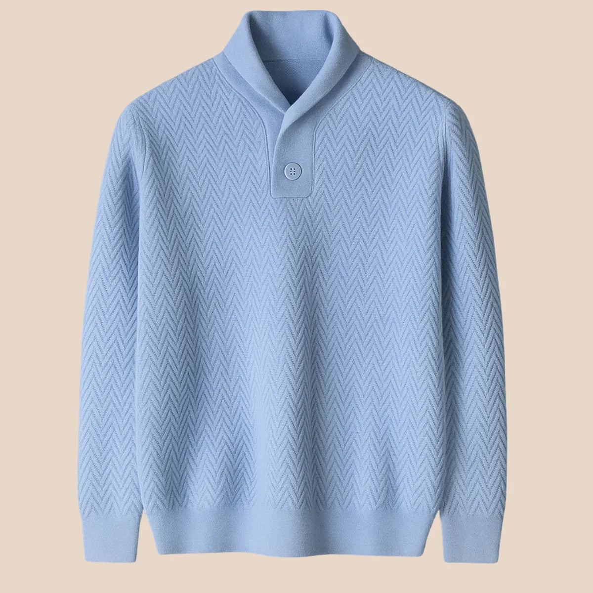 Men's V-Neck Jumper Cashmere