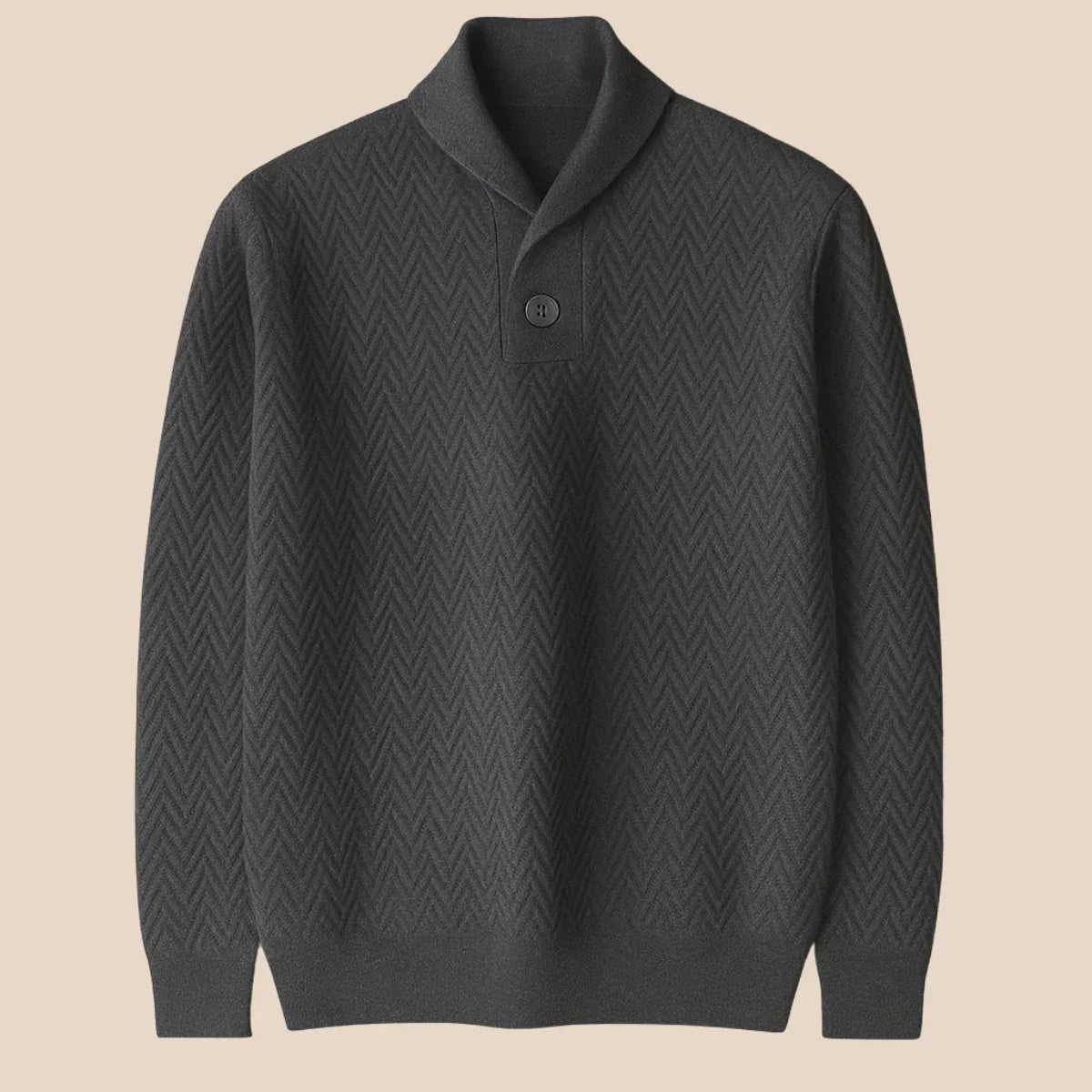 Men's V-Neck Jumper Cashmere