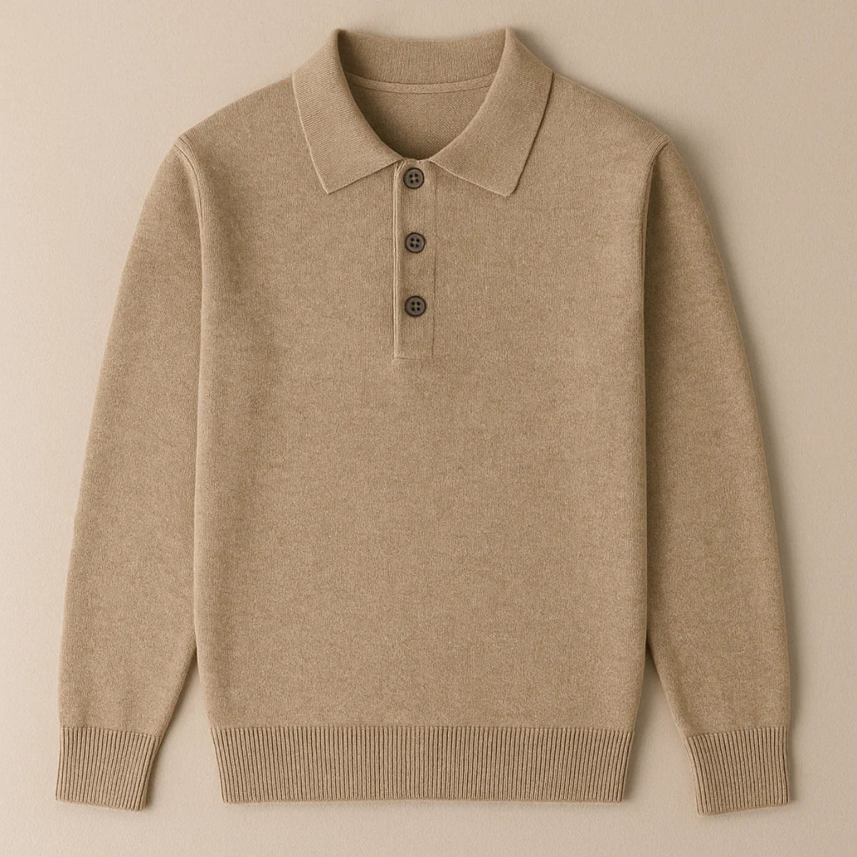 Men's Cashmere Polo Shirt