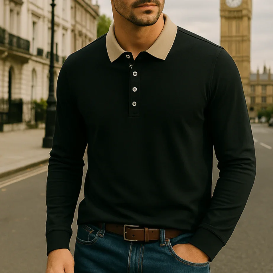 Men's Cotton Polo Shirt Classic Fit