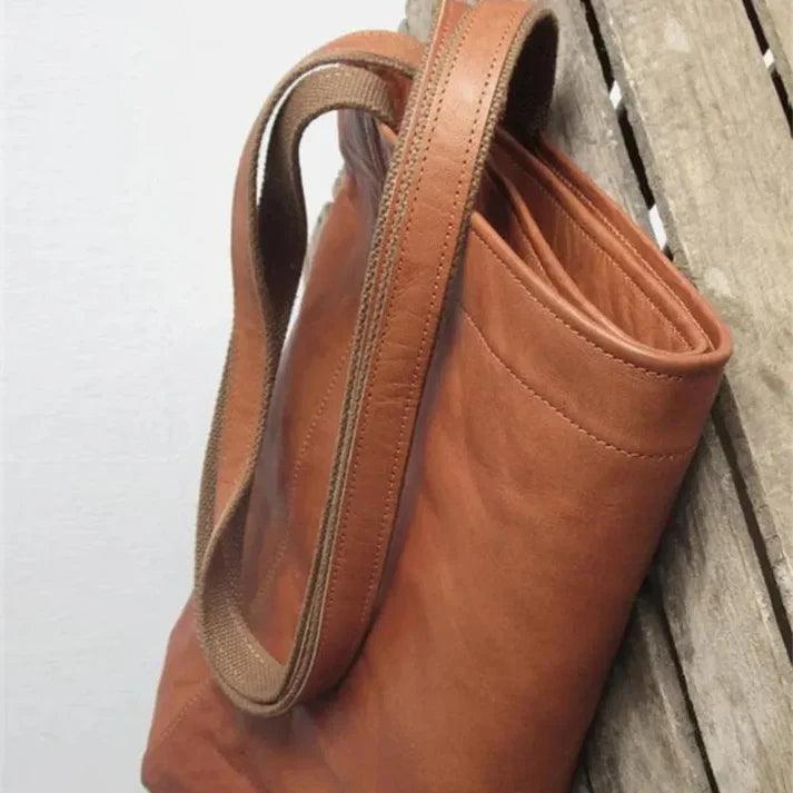 Women's Leather Shoulder Bag Stylish - northernnomad