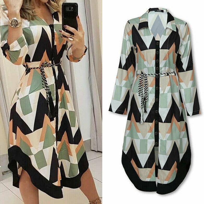 Women's Casual Summer Dress - Breathable Fabric