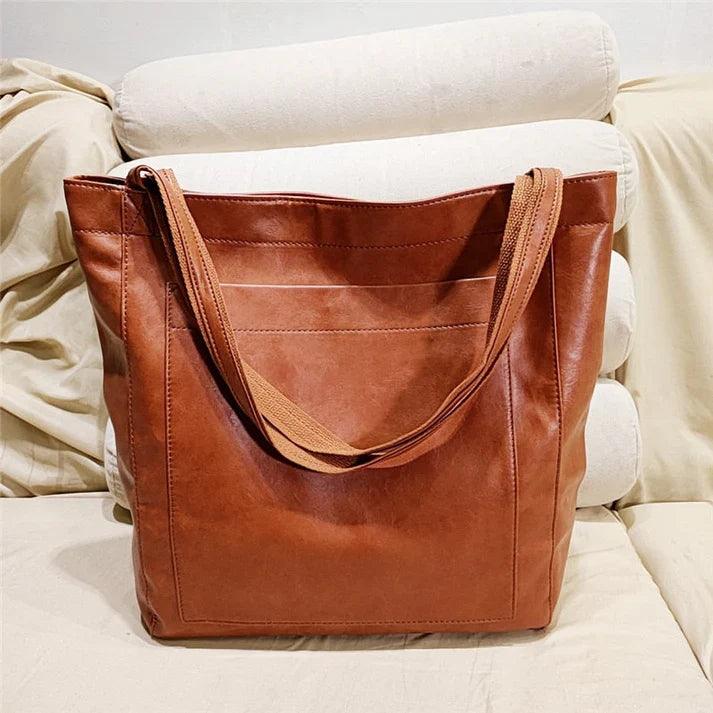 Women's Leather Shoulder Bag Stylish - northernnomad