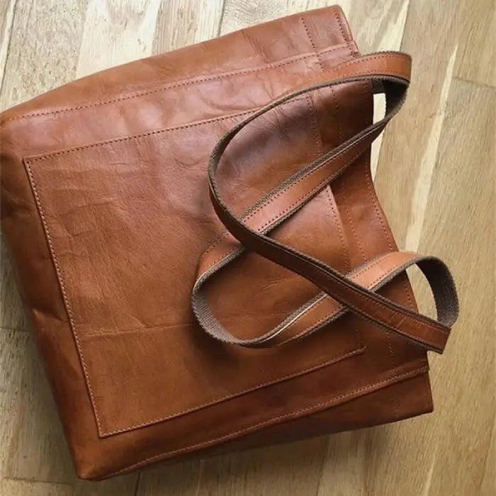 Women's Leather Shoulder Bag Stylish - northernnomad