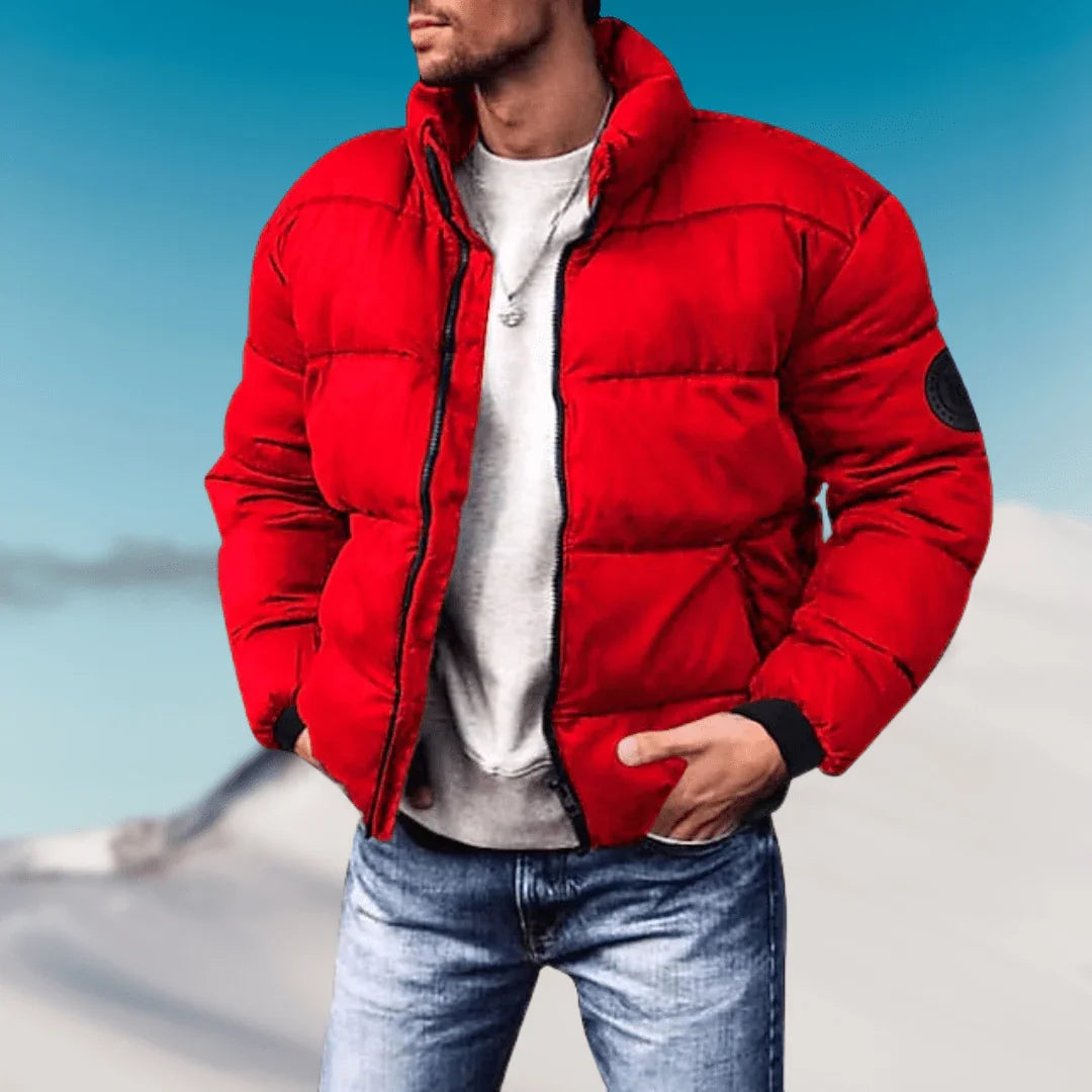 Men's Thick Insulated Puffer Jacket Warm Winter Style