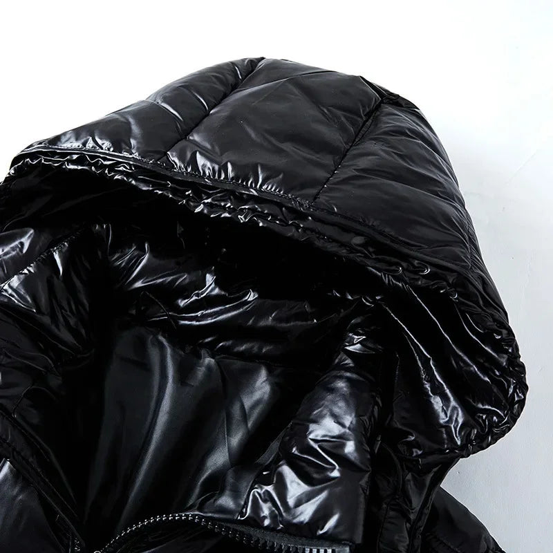 Men's Lightweight Puffer Jacket Water-Resistant Winter Outerwear