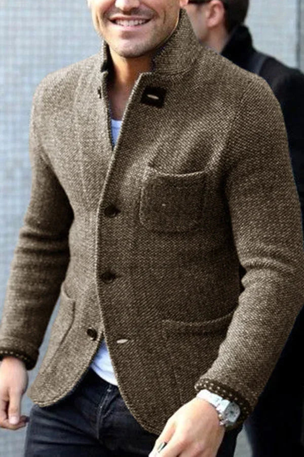 Men's Down Blazer Elegant Classic Style