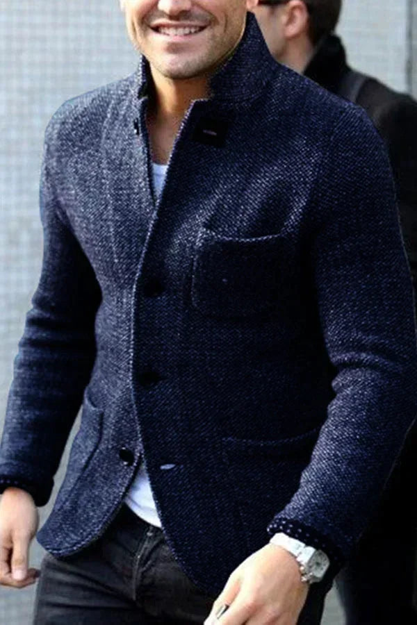 Men's Down Blazer Elegant Classic Style