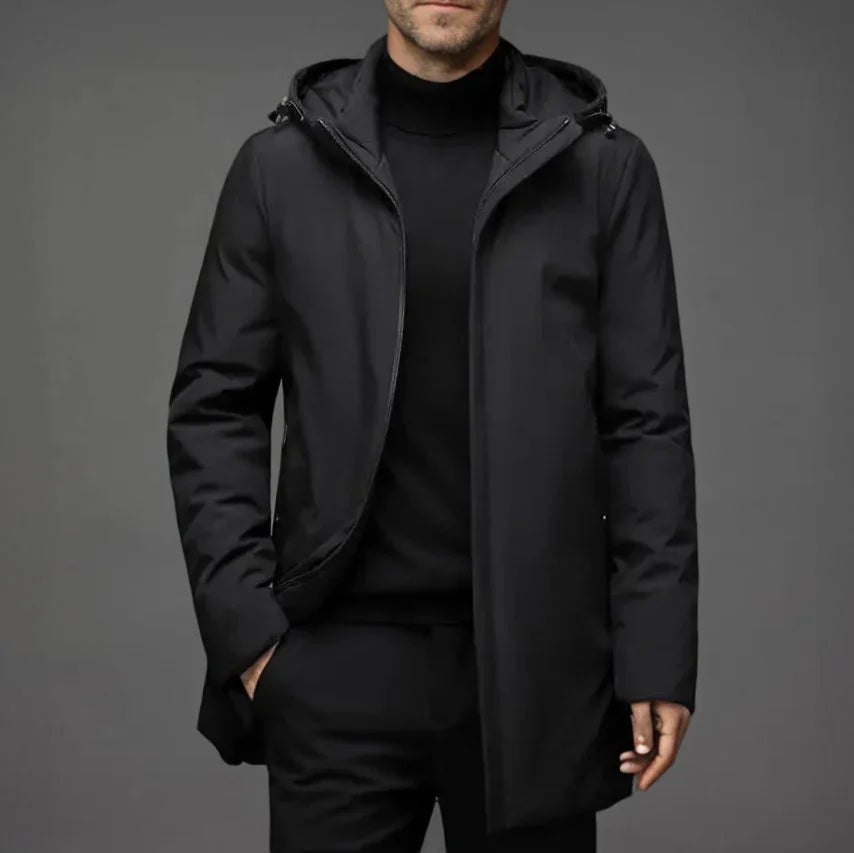 Men's Winter Parka Coat Windproof Water-Resistant
