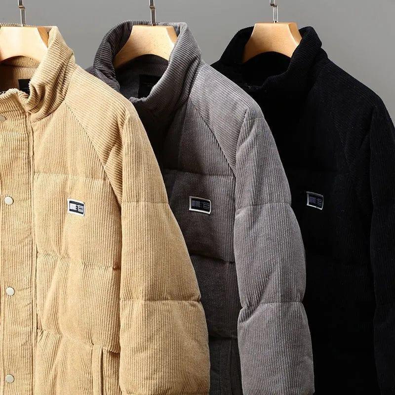 Men's Lined Jacket Autumn Versatile Warmth