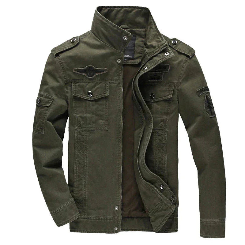 Men's Modern Fit Jacket Olive Green