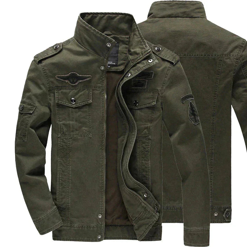 Men's Modern Fit Jacket Olive Green