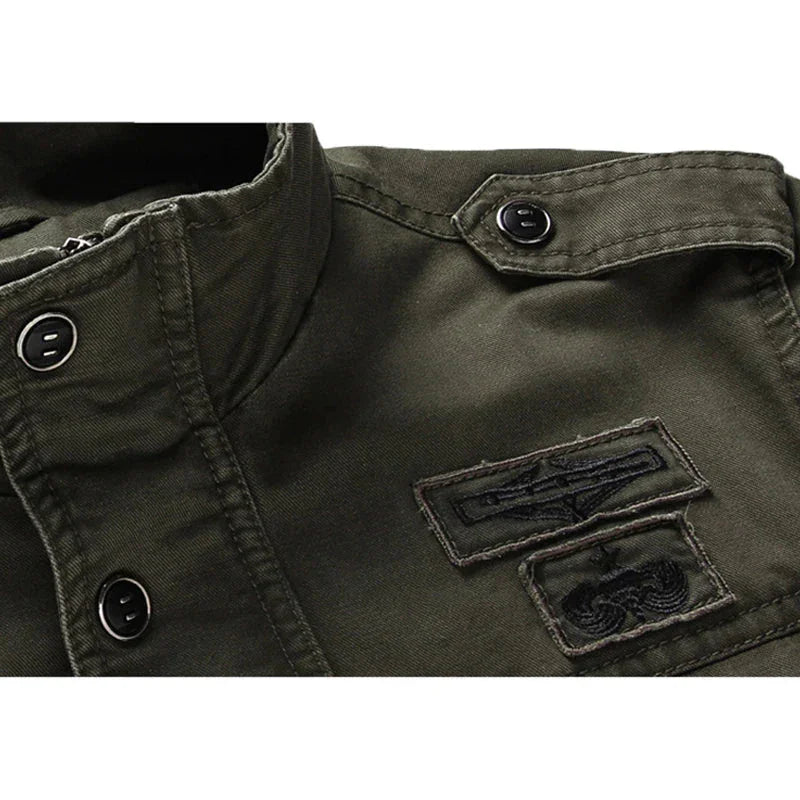 Men's Modern Fit Jacket Olive Green