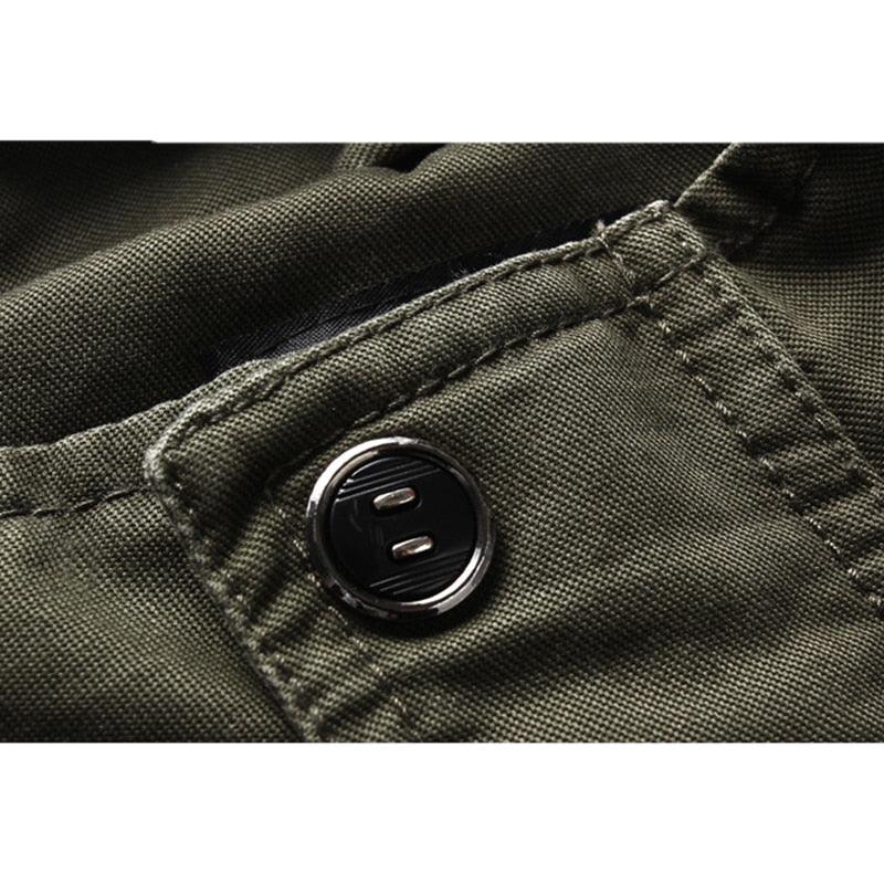 Men's Modern Fit Jacket Olive Green