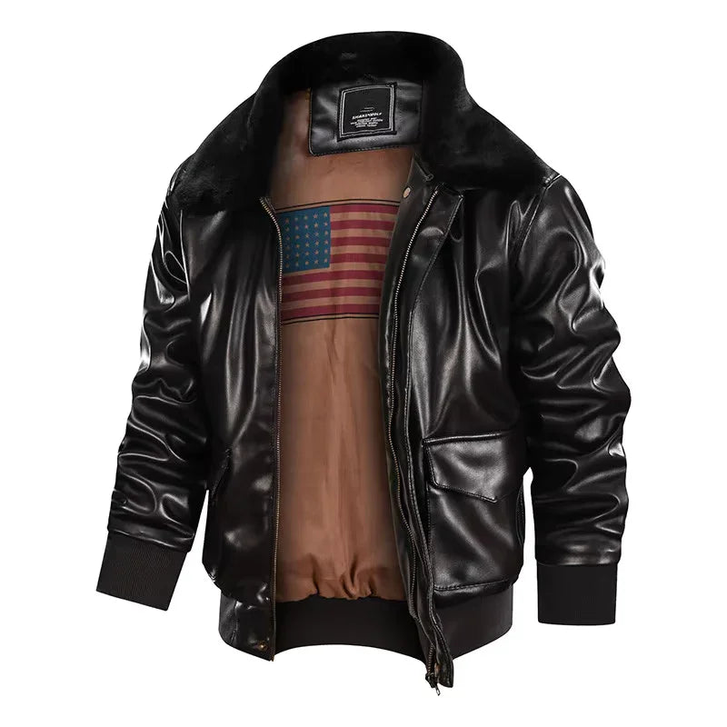 Men's Retro Jacket High-Quality Fabric