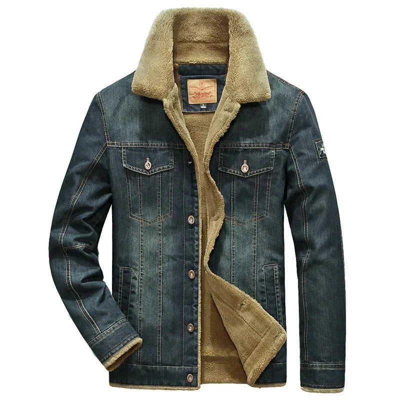 Men's Insulated Winter Jacket Classic Durable Style