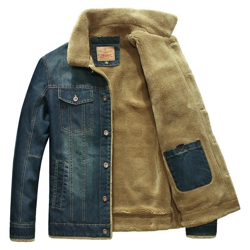 Men's Insulated Winter Jacket Classic Durable Style