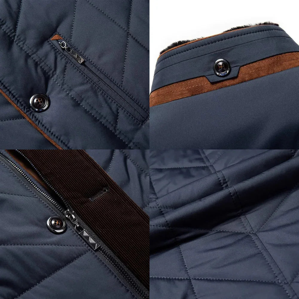 Men's Winter Jacket Modern Warm Versatile