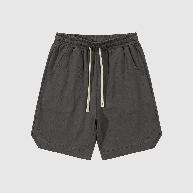 Men's Sport Shorts Cotton Twill Loose Fit Retro Style