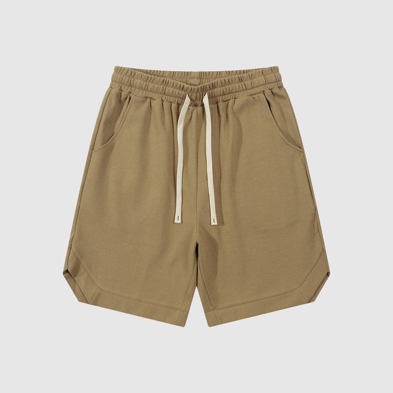 Men's Sport Shorts Cotton Twill Loose Fit Retro Style