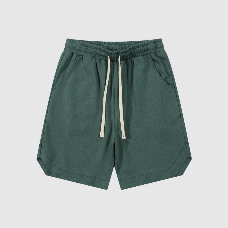 Men's Sport Shorts Cotton Twill Loose Fit Retro Style