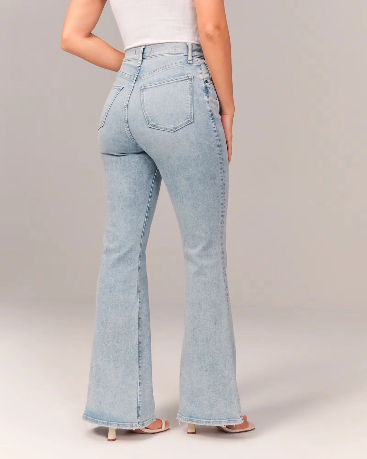 Women's High-Waist Denim Jeans Stylish
