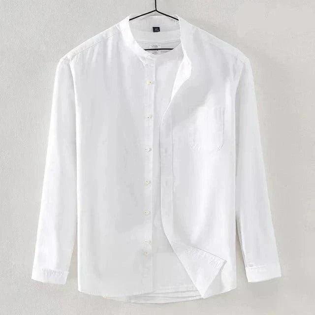 Men's Dress Shirt High Collar Modern Fit
