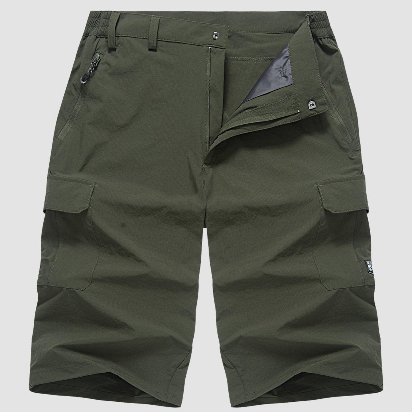 Men's Walking Shorts with Multifunctional Pockets