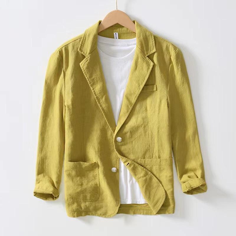 Men's Blazer Two-Button Sleek Style
