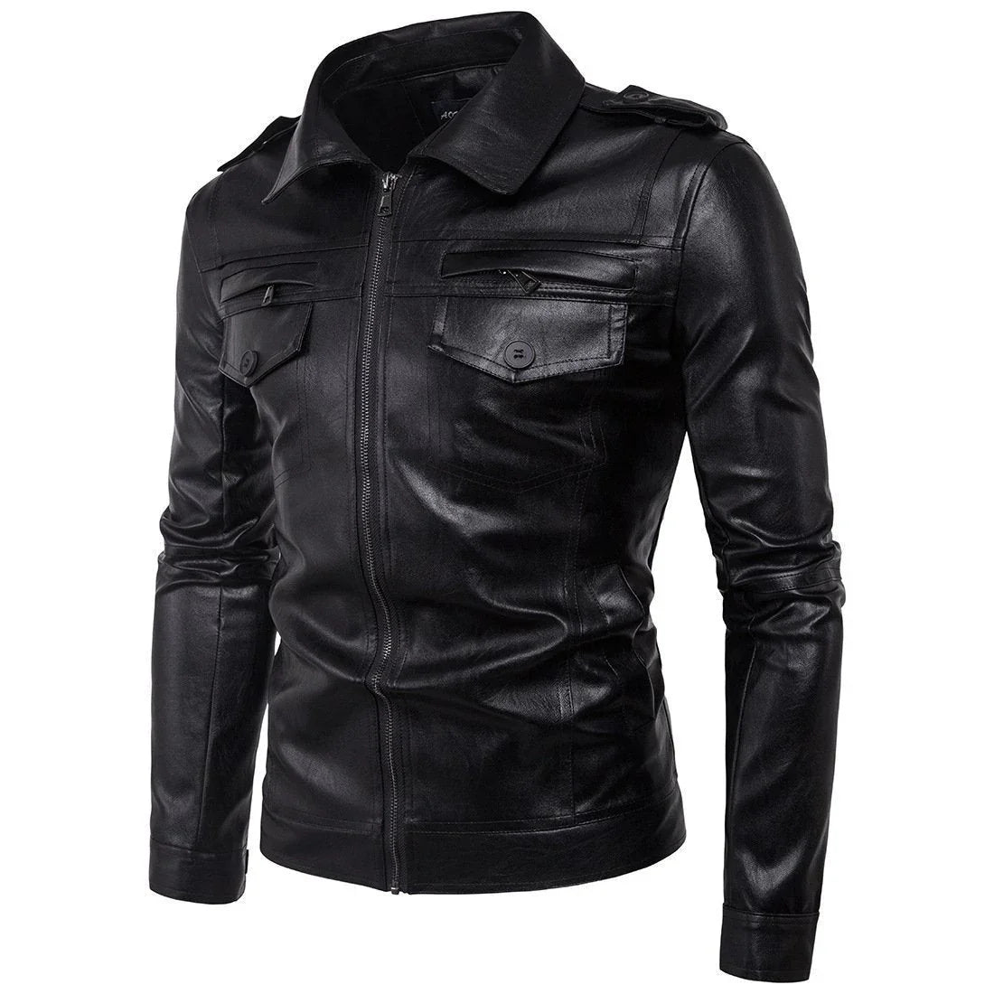 Men’s Windproof Retro Lapel Jacket