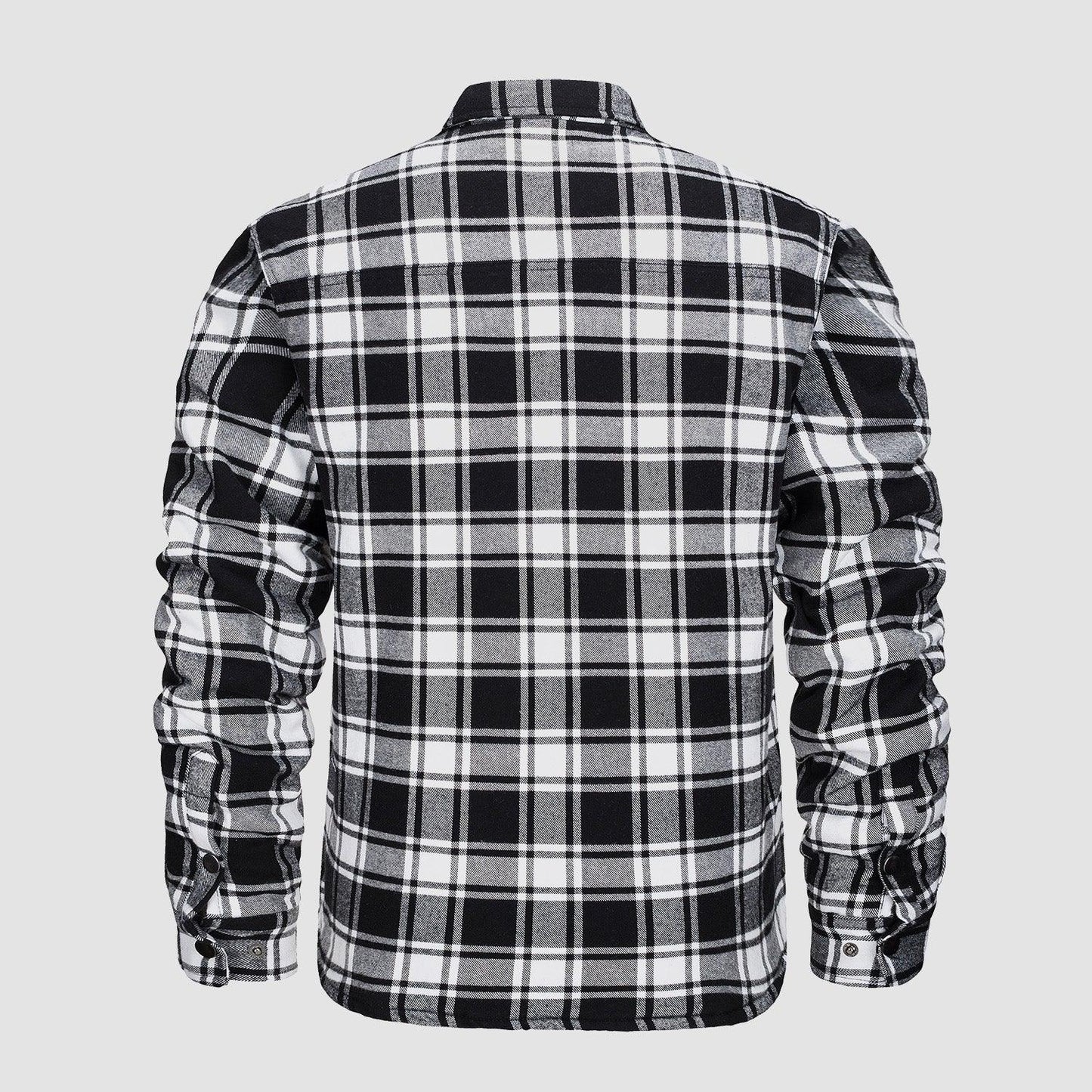 Men's Casual Flannel Shirt Thick Fabric Timeless Style
