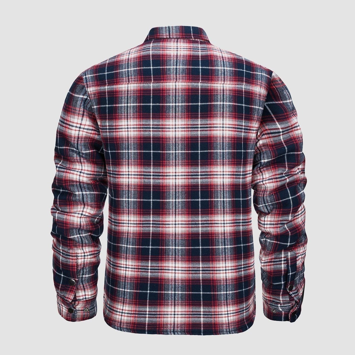 Men's Casual Flannel Shirt Thick Fabric Timeless Style