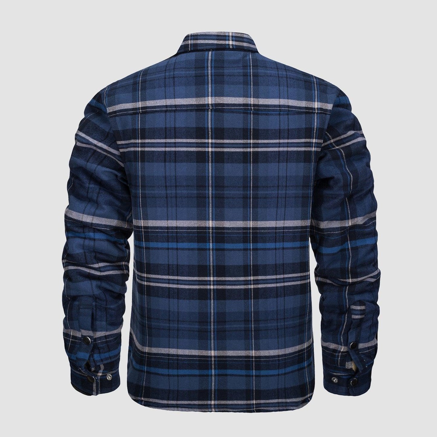 Men's Casual Flannel Shirt Thick Fabric Timeless Style