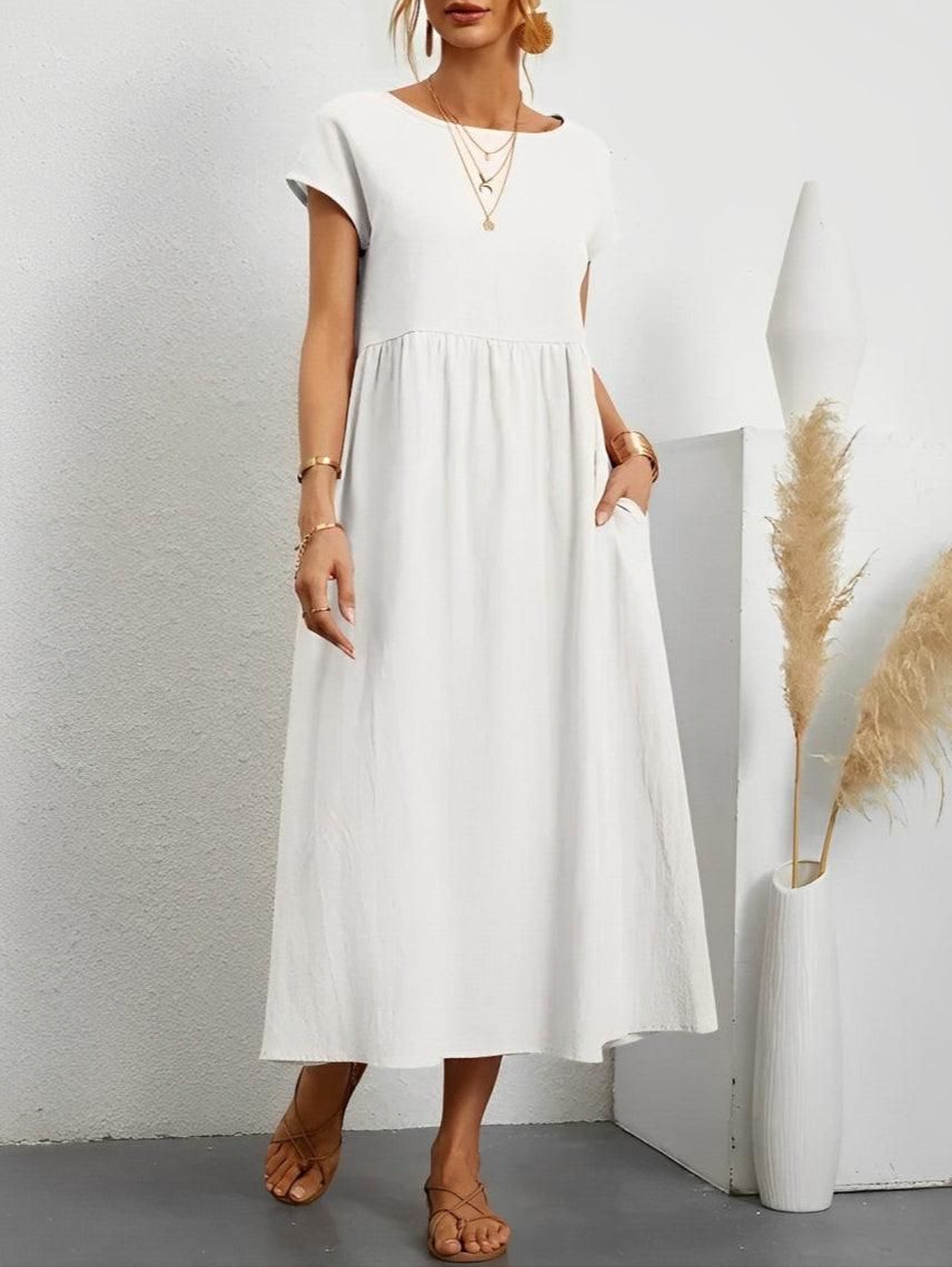 Women's Summer Dress Cotton Breathable Comfortable Fit
