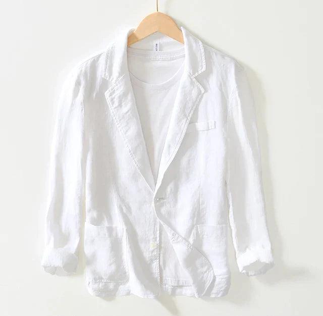 Men's Blazer Two-Button Sleek Style