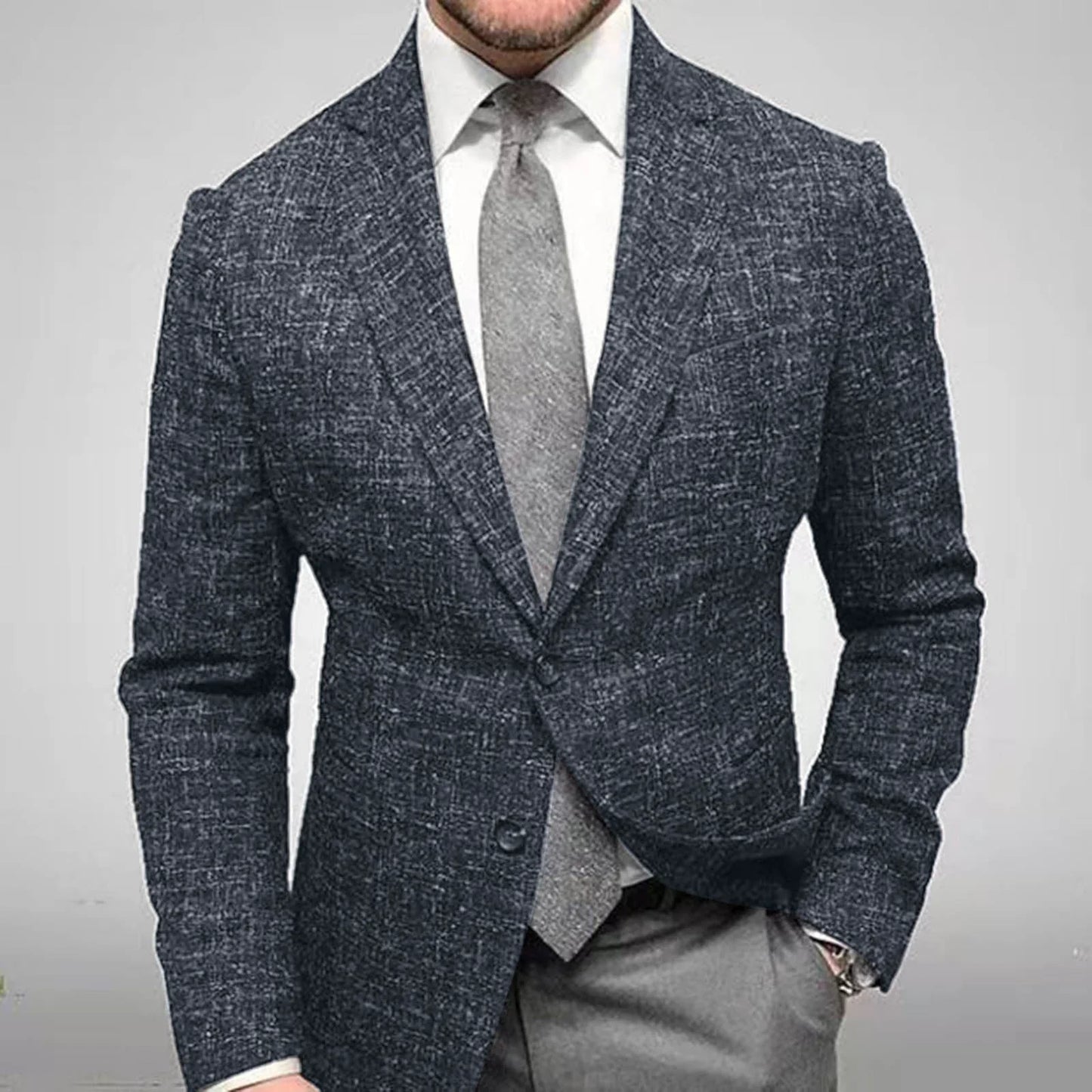 Men's Linen Blazer Stylish