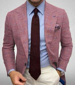 Men's Linen Blazer Stylish