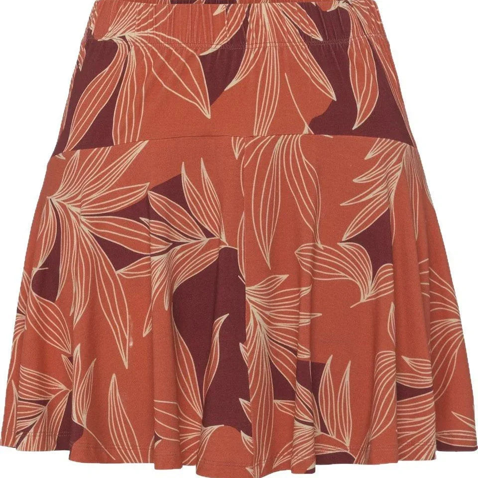 Women's A-Line Skort Breathable Fabric with Inner Shorts and Elastic Waistband