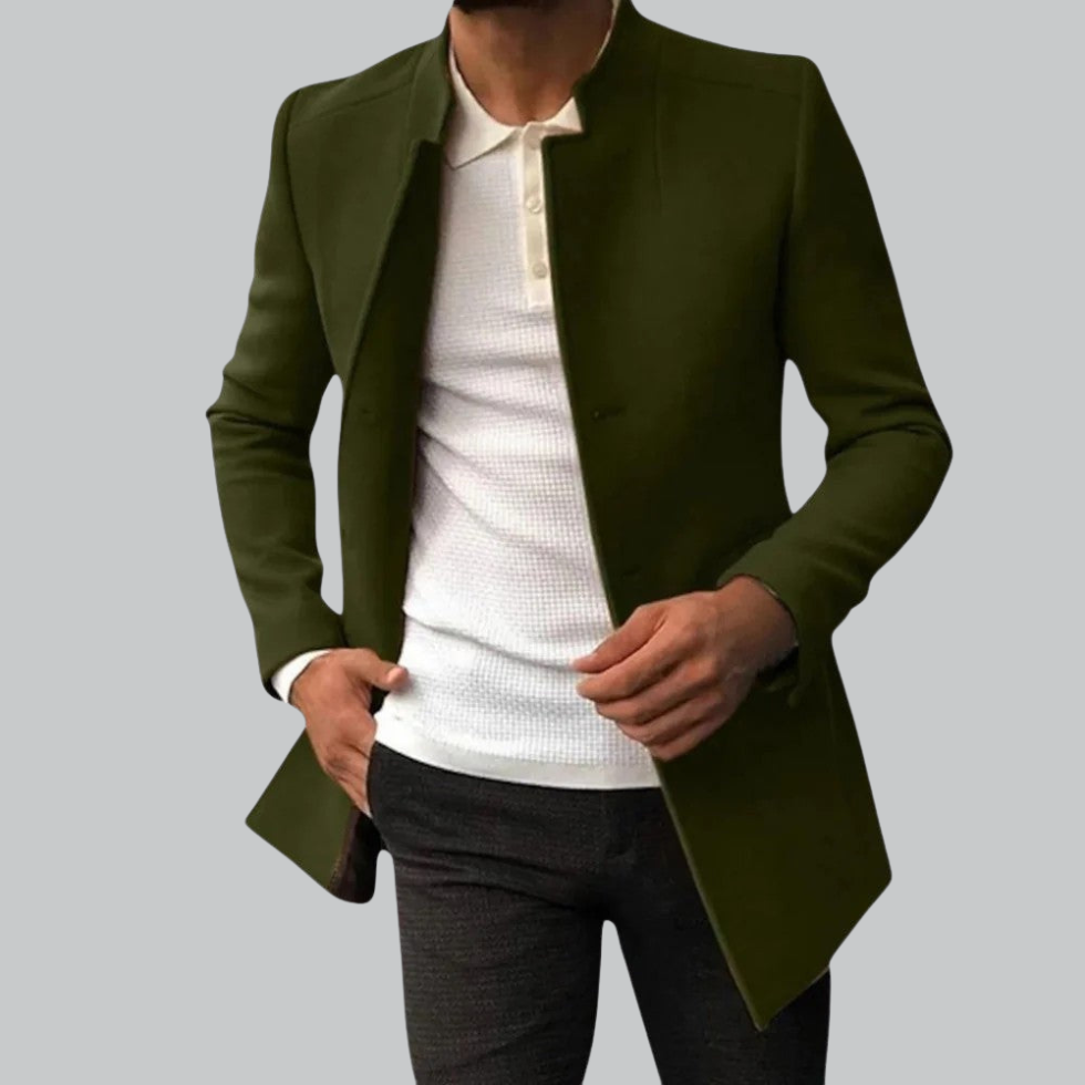 Men’s Spring Jacket Wool Blend