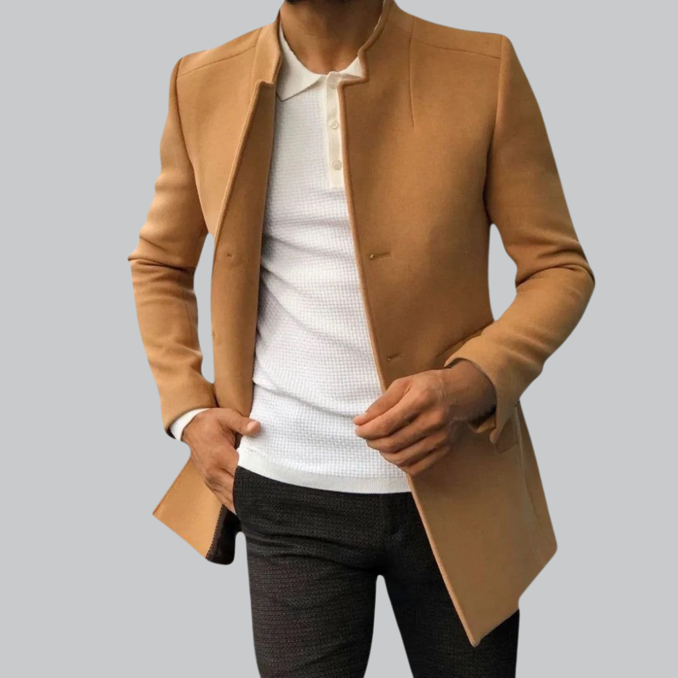 Men’s Spring Jacket Wool Blend