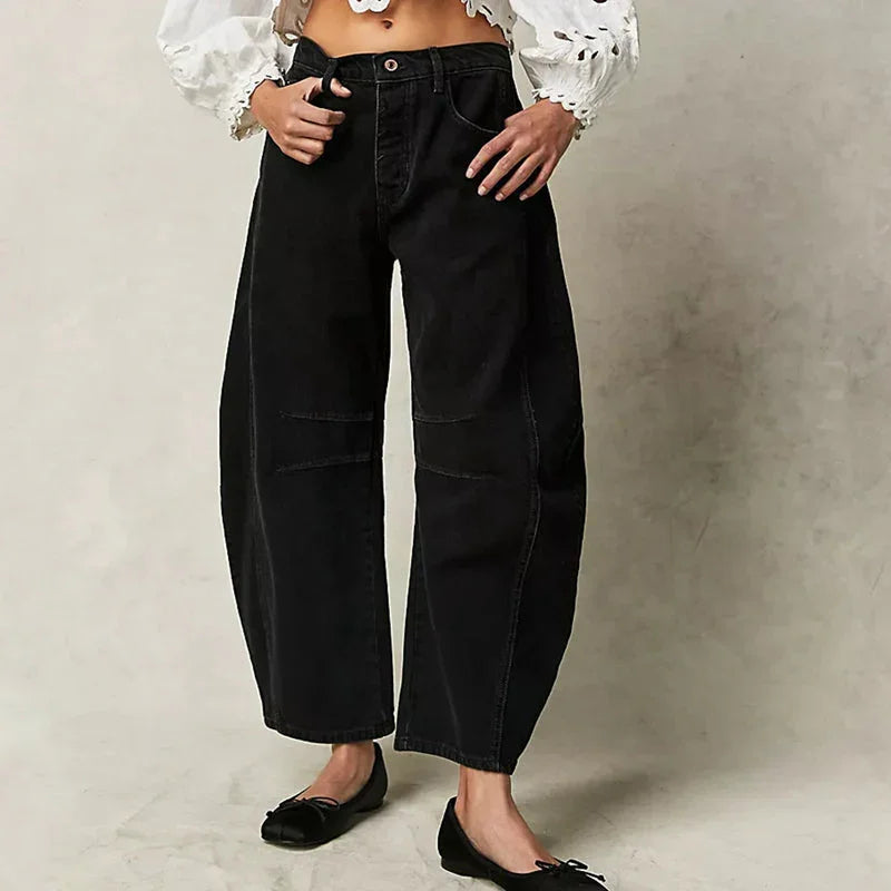 Women's Wide Leg High Waist Jeans